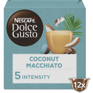 Dolce Gusto Vegan coconut macchiato 12 cups