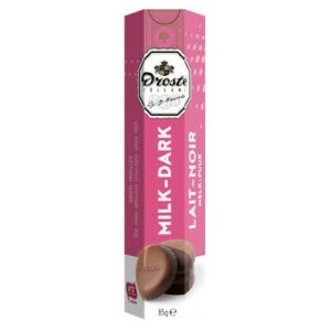 Droste chocolade Melk/puur koker