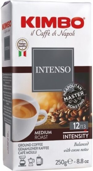 Kimbo Espresso Intenso gemalen koffie 250 g
