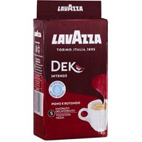 Lavazza DEK intenso cafeïnevrije gemalen koffie 250 g