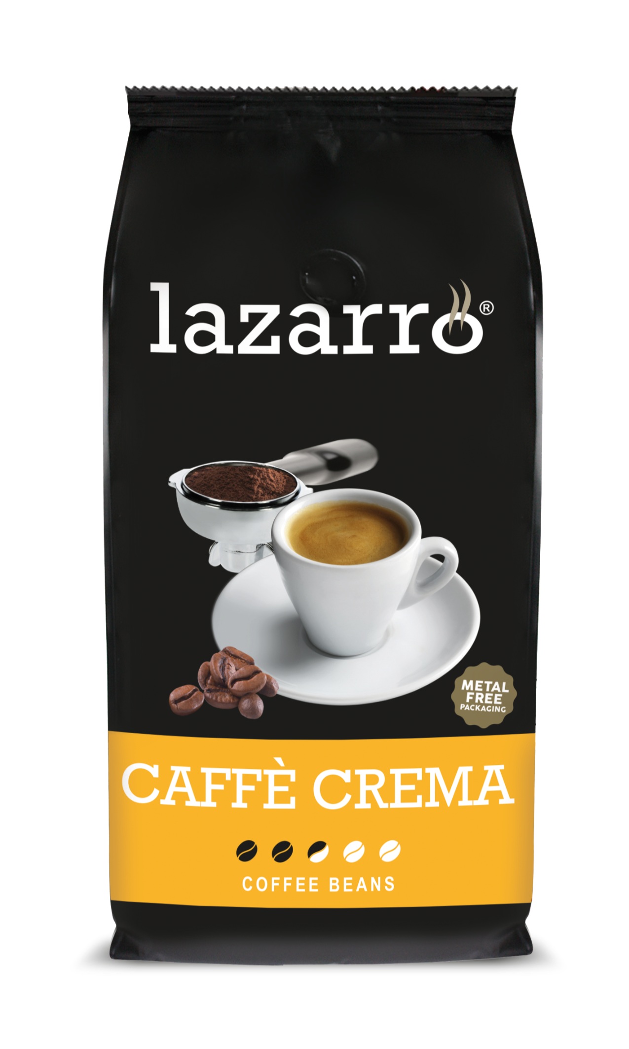 Lazarro Caffè Crema bonen 1kg