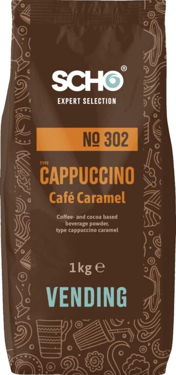 Cappuccino caramel poeder Vending