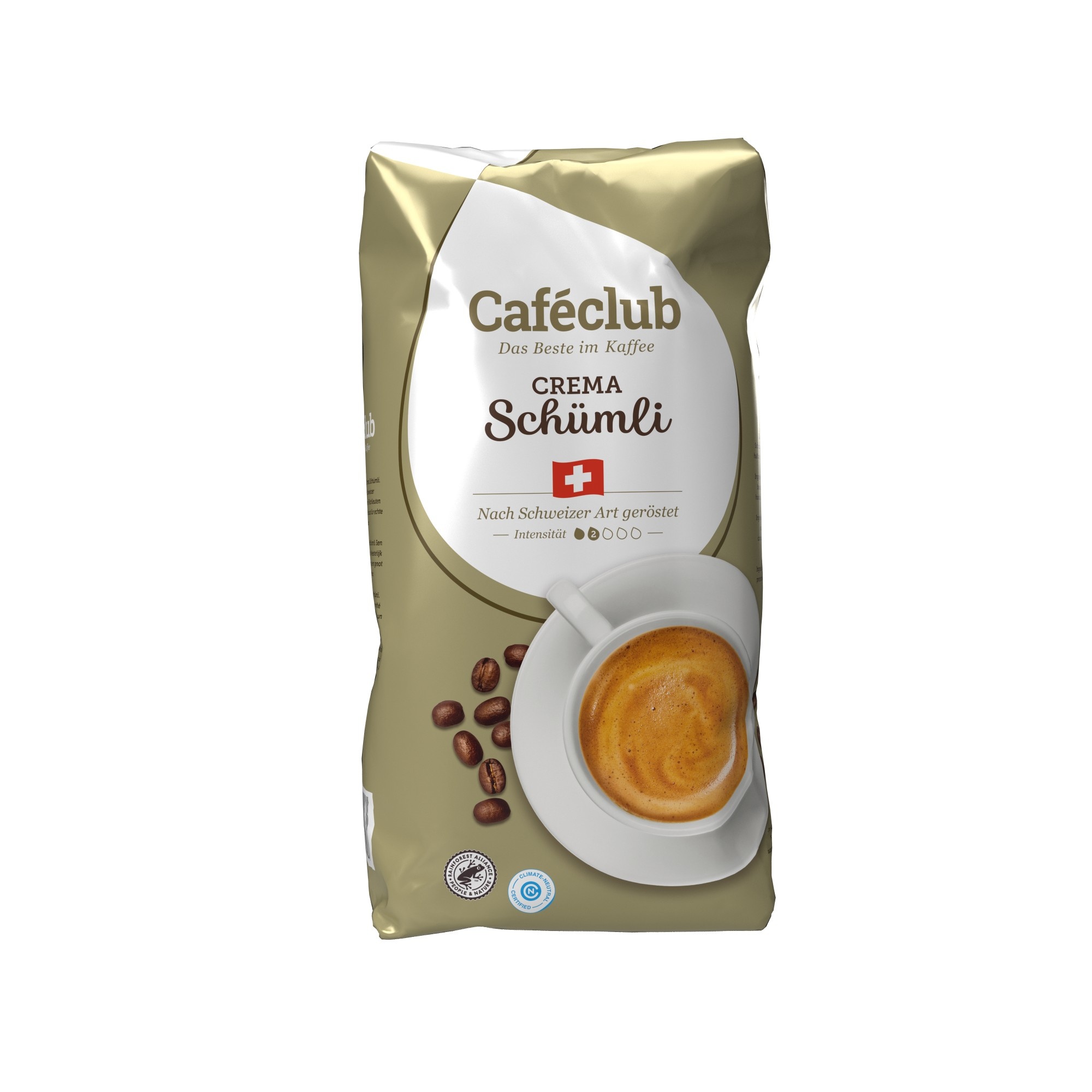 Caféclub Schümli bonen 1kg