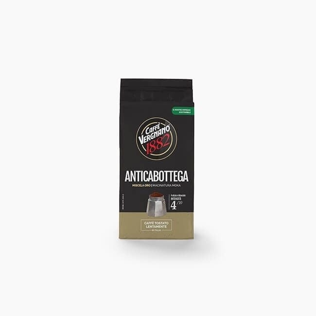 Caffè Vergnano 1882 Antica Bottega gemalen 250g