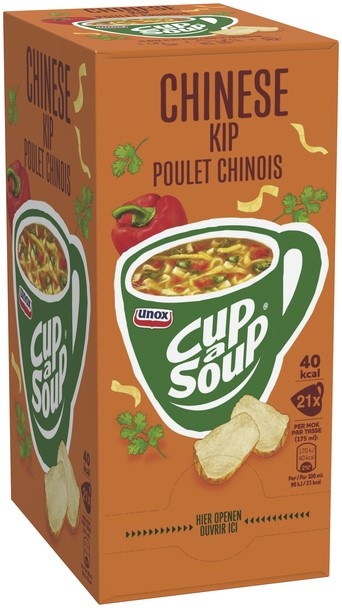 Unox Cup-a-soup Chinese Kip 21 stuks