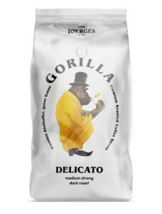 Gorilla Espresso Delicato bonen 1kg