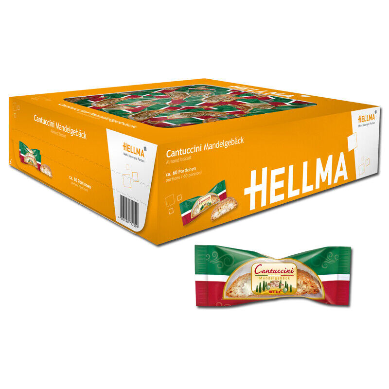 Hellma Cantuccini Mandelgebäck 60 x 8g