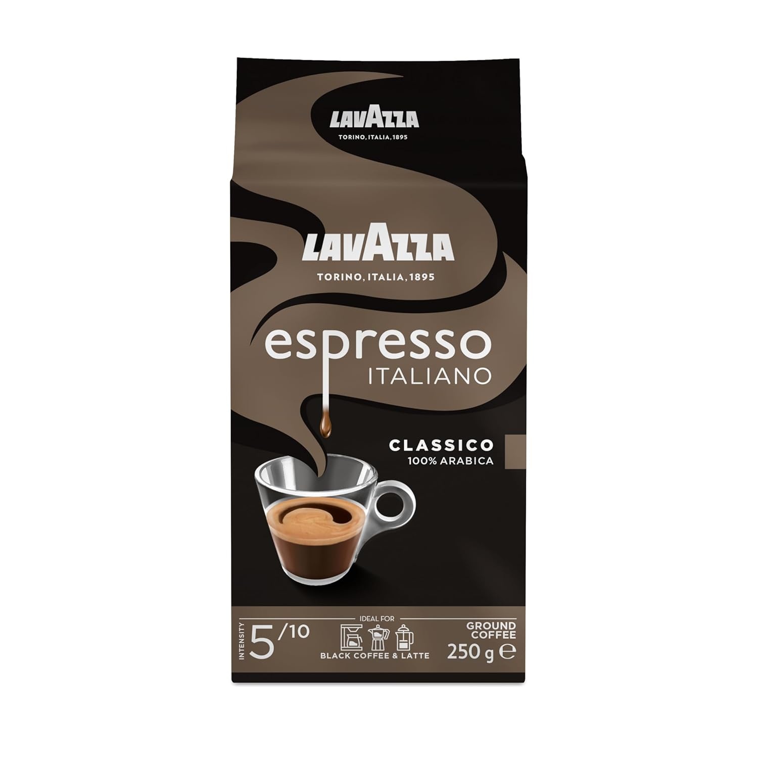 Lavazza Espresso Italiano gemalen 250 gram