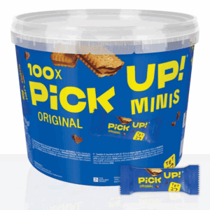 Leibniz Pick Up Minis Chocoladereep 100-stuks Voordeelverpakking