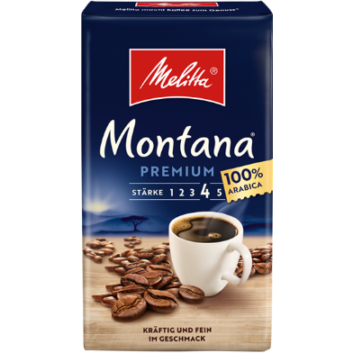 Melitta Montana Premium gemalen 500 gram