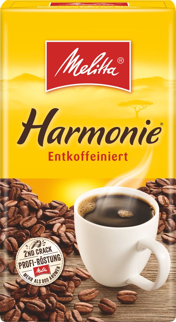 Melitta Harmonie Cafeïnevrij gemalen  500 gram