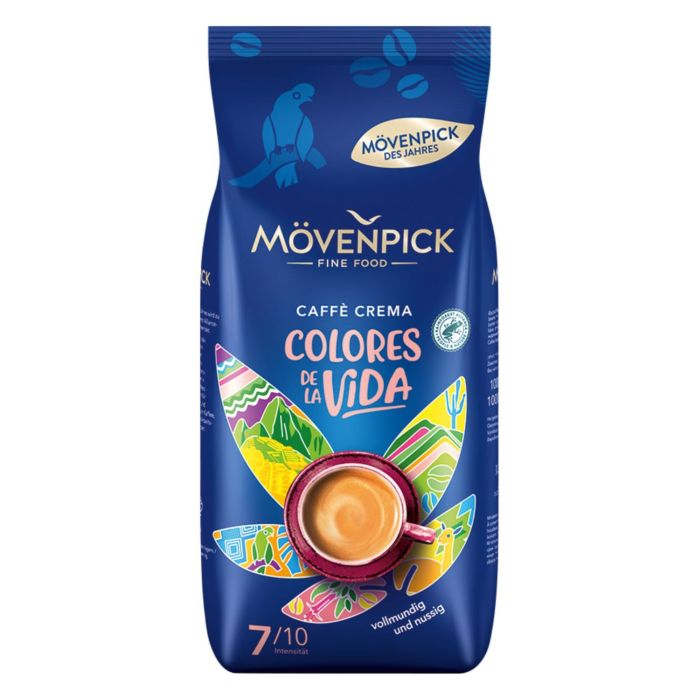 Mövenpick van het Jaar Crema Colores de la Vida bonen 1kg