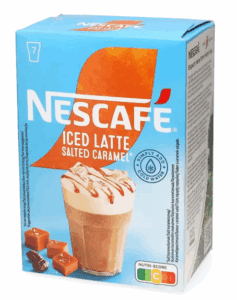 Nescafé Iced Latte Salted Caramel sachets