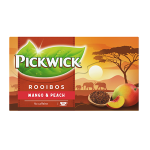Pickwick Rooibos Mango Perzik 20 stuks